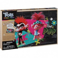 Trolls World Tour Jigsaw Puzzles for Kids Set of 7 Wood Puzzles with Storage Box for Families and Kids Ages 4 and up $17.39 J...