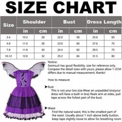 Girls Bat Vampire Costume for Kids Halloween Costumes with Bat Wings Cosplay Dress Up $29.93 Kids' Costumes