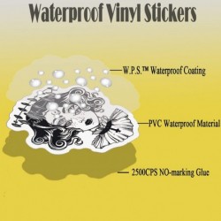 200PCS Gothic Stickers Pack Cool Stickers for Laptop Water Bottles Guitar Computer Phone Travel Case Helmet Car Black and Whi...