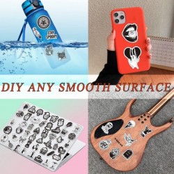 200PCS Gothic Stickers Pack Cool Stickers for Laptop Water Bottles Guitar Computer Phone Travel Case Helmet Car Black and Whi...