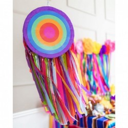 Mexican Fiesta Pinata with Streamers - Mexican Party Decorations for a Birthday Taco Party Dia de Los Muertos - Cinco de Mayo...