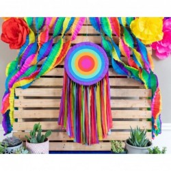 Mexican Fiesta Pinata with Streamers - Mexican Party Decorations for a Birthday Taco Party Dia de Los Muertos - Cinco de Mayo...