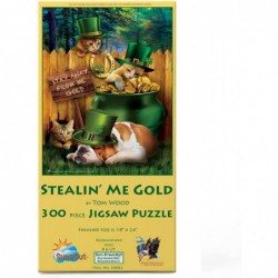 Stealin Me Gold 300 pc Jigsaw Puzzle $22.08 Jigsaw Puzzles