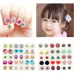 240 Piece Sticker Earrings 3D Gems Sticker Girls Sticker Earrings Self-Adhesive Glitter Craft Crystal Stickers $15.11 Kids' D...