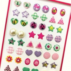 240 Piece Sticker Earrings 3D Gems Sticker Girls Sticker Earrings Self-Adhesive Glitter Craft Crystal Stickers $15.11 Kids' D...