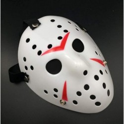 Halloween Jason Face Mask Retro Thicken Horro for Festivals Masquerade Party Carnival $18.90 Kids' Dress-Up Accessories