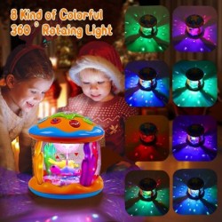 Baby Toys 12+ Months Ocean Rotating Projector - Early Education Toys 12-18 Months with Various Pacify Music/Light Kids Toddle...