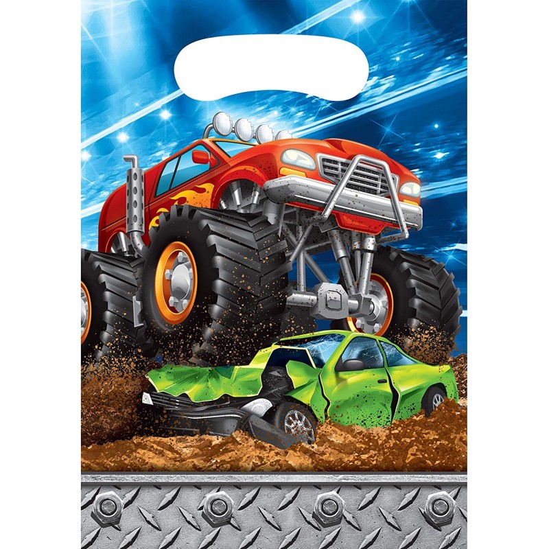 Monster Truck Favor Bags 24 ct $16.07 Kids' Party Favor Sets