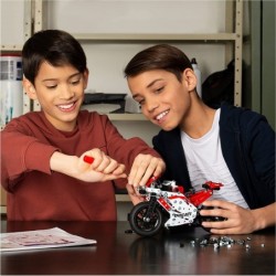 – Ducati Desmosedici GP S.T.E.A.M Building Kit with Coil-Spring Suspension for Ages 10 and Up $86.85 Toy Building Sets