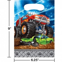 Monster Truck Favor Bags 24 ct $16.07 Kids' Party Favor Sets