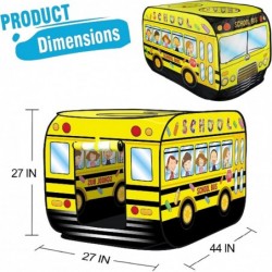 Kids Pop Up Play Tent - Foldable Indoor and Outdoor Playhouse for Toddlers Boys and Girls (School Bus) $46.91 Kids' Play Tent...