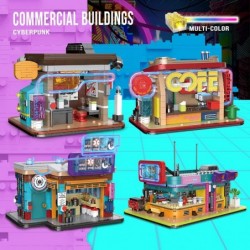 Cyberpunk Building Blocks Toy Café Kits Collectible Play Model Set and Building City Toys for Kids and Teens (712 PCS) $81.40...