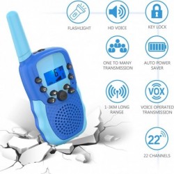 Wearable Real Walkie Talkies for Kids Long Range 5 Pack Family Radio with Flashlight Girls Boys Outdoor Camping Games Toys Ha...