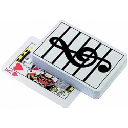 Music G-Clef Playing Cards $15.70 Card Games