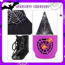 Halloween 18 Inch Doll Clothes and Accessories Halloween Doll Costumes Outfits Spider Theme with Dress Shoes Spider Trick or ...