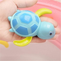 Bath Shower Toy Cute Cartoon Turtle Wind Up Bathtub Toy Baby Bath Toy for Infant Toddler Boys Girls $15.65 Bathtub Toys