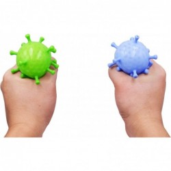 4 Pack Covid_19 Coronavirus Squeeze Stress Ball Stress Relief Tools Novelty Toy Fidget Toys for Kids Adults $25.54 Squeeze Toys