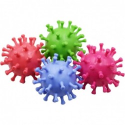 4 Pack Covid_19 Coronavirus Squeeze Stress Ball Stress Relief Tools Novelty Toy Fidget Toys for Kids Adults $25.54 Squeeze Toys