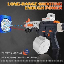 M4 Gel Ball Blaster Electric Splatter Ball Blaster Automatic 20000+ Water Beads Gun with 1200 Rounds Water Bead Drum & Infrar...