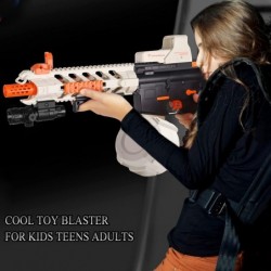 M4 Gel Ball Blaster Electric Splatter Ball Blaster Automatic 20000+ Water Beads Gun with 1200 Rounds Water Bead Drum & Infrar...