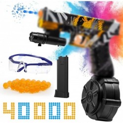 JM-X2 Gel Ball Blaster Splatter Ball Toys with 40000 Water Ammo and Goggles Ages 12+ Toys for Outdoor Activities Shooting Gam...