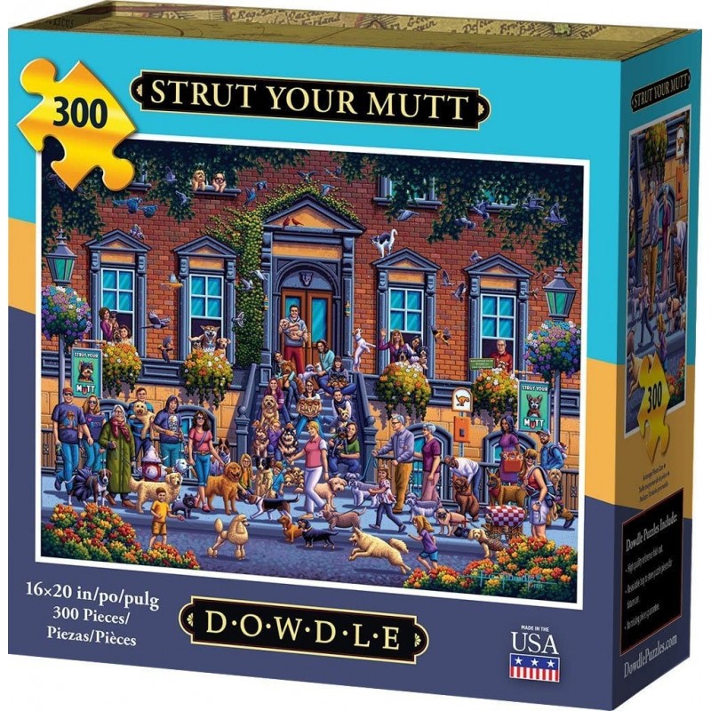 Dowdle Jigsaw Puzzle - Strut Your Mutt - 300 Piece $32.56 Jigsaw Puzzles