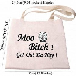 Funny Cow Bag Heifer Cosmetic Bag Moo Bitch Get Out Da Hay Cow Makeup Bag Novel Prank Girl Gift Bitch Bitch Gag Gift Bitch Fr...