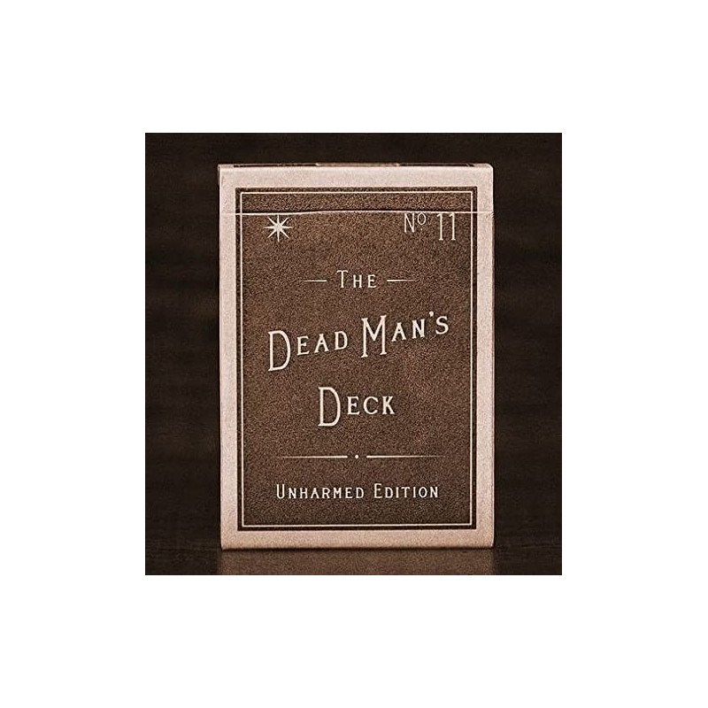 The Dead Man's Deck [Unharmed Edition] Playing Cards and Clear Protective Case Custom Deck for Cardistry Card Magic Card Game...