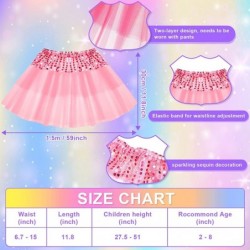 20 Pieces Halloween Princess Crown Dress Up Queen Tiara and Sequin Ballet Tutu Skirt for 3-8 Years old Girl Kids Party Favors...