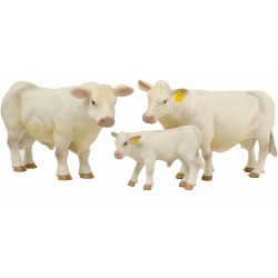 Charolais Bull - Realistic Bull 1/16th Scale $19.92 Play Figure Playsets