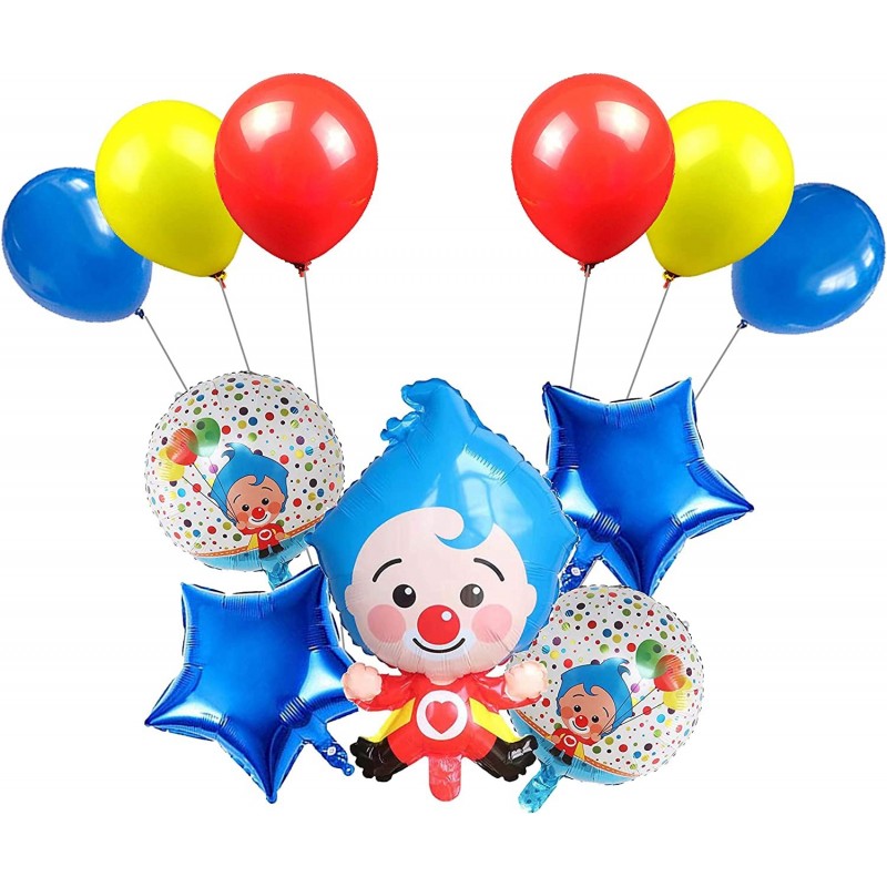 11 pcs Plim Plim Balloons Plim Plim Party Supplies Kids Birthday Party Favor Decorations Perfect for Clown Themed Party $16.1...