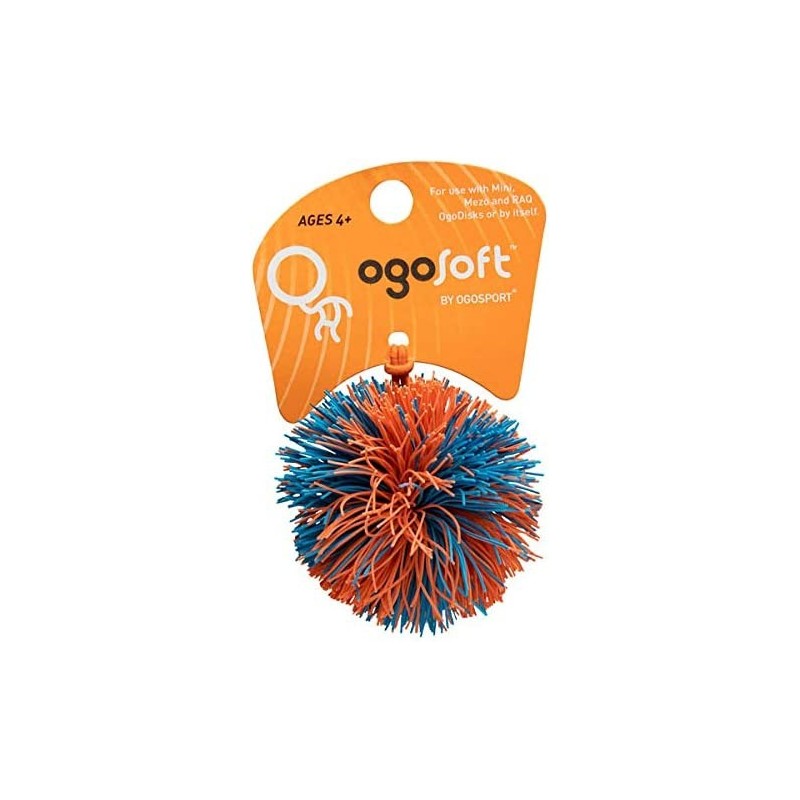 OgoSoft Rubber Band Stringy Pom Monkey Ball - Replacement Ball for OgoDisk Games & More - Stress Relief Sensory & Fidget Toy ...