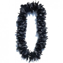 Halloween Decor Leis for Tropical Hawaiian Luau Headband Bracelets Party Favors Set of 4 (Black) $15.25 Kids' Party Favor Sets