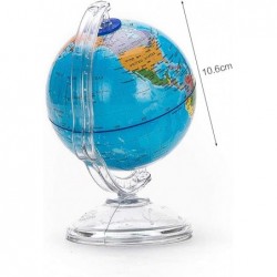 World Globe for Kids 4''Swivel and Tilt on Stand with Plastic Base for Children Geographic Teaching Educational Light World G...