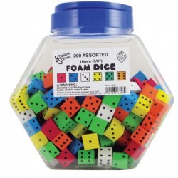 16808 Assorted Foam Dice $68.62 Game Accessories