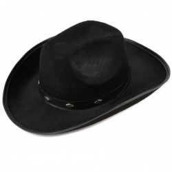 Felt Studded Cowboy Hat Party Favor Supplies - Black $34.44 Kids' Party Hats