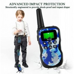 Walkie Talkies for Kids 3 Pack Toys for 5 6 7 8 9 10 Year Old Boys Girls Range Up to 3 KM Kids Walkie Talkies Best Christmas ...