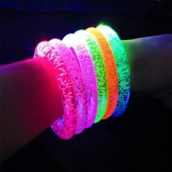 24 Pack Glow Sticks Bracelet Party Supplies - Glow in The Dark LED Bracelets Light Up Bracelet Party Favors for Birthday Wedd...