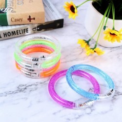 24 Pack Glow Sticks Bracelet Party Supplies - Glow in The Dark LED Bracelets Light Up Bracelet Party Favors for Birthday Wedd...