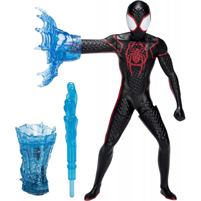 Marvel Across The Spider-Verse Web Spinning Miles Morales Toy 6-Inch-Scale Deluxe Action Figure Toys for Kids Ages 4 and Up $...