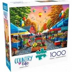 Farmers Market - 1000 Piece Jigsaw Puzzle $26.84 Jigsaw Puzzles