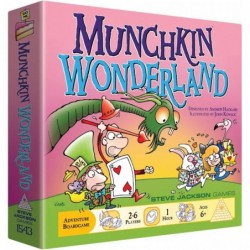 Munchkin Wonderland Board Game | Family Board and Card Game | for Adults and Kids | Fantasy Adventure | Ages 6+ | for 2 - 6 P...