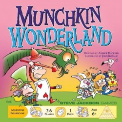 Munchkin Wonderland Board Game | Family Board and Card Game | for Adults and Kids | Fantasy Adventure | Ages 6+ | for 2 - 6 P...