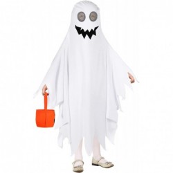 Halloween Kids Ghost Costume Toddler Ghost Costume with Pumpkin Bucket for Boys Girls Cosplay Trick or Treating Party $25.76 ...