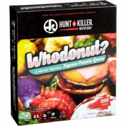 Whodonut Murder Mystery Jigsaw Puzzle $44.02 Board Games