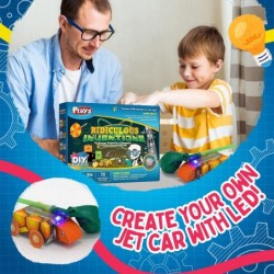 Ridiculous Inventions Science Kits for Kids - Energy Electricity & Magnetic Experiments Set - Build Electric Circuits Motors ...