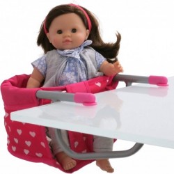 Doll High Chair Table Treat and Feeding Seat for Dolls Up to 19" Tall $44.88 Doll Accessories