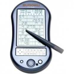 - Deluxe Sudoku Handheld Game - Electronic Pocket Size Sudoku Game LED Screen Great Gift - Measures 2-3/4" Wide x 4-3/4" Long...