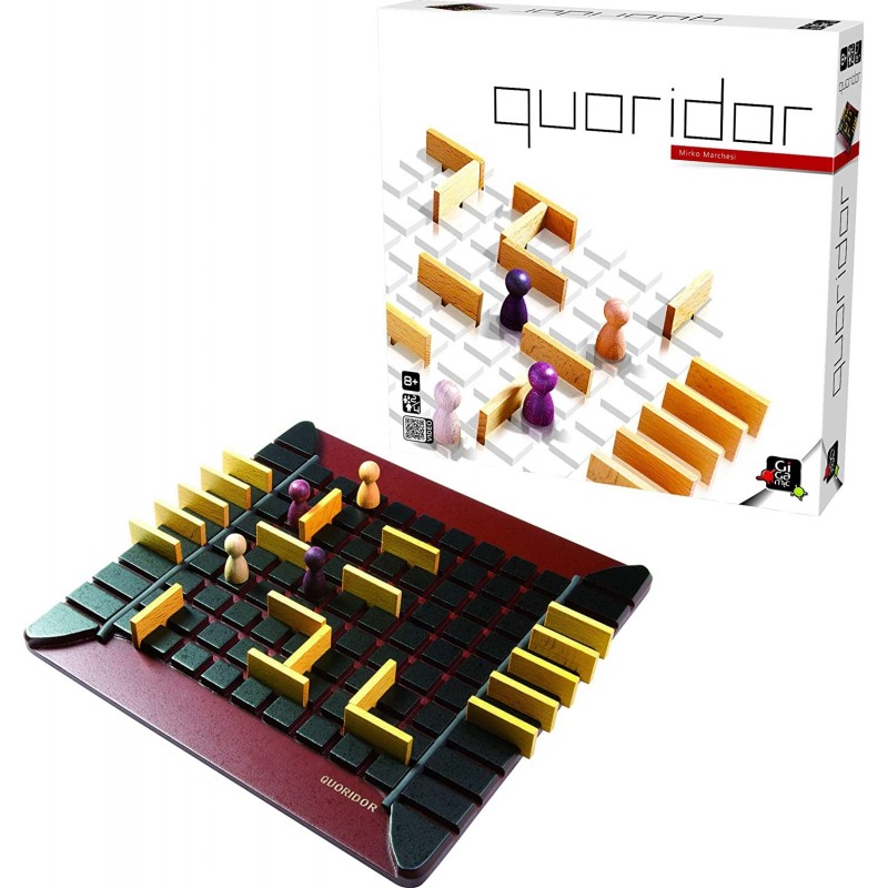 Quoridor | Abstract Strategy Game for Adults and Familes | Ages 8+ | 2 to 4 Players | 15 Minutes $62.93 Board Games