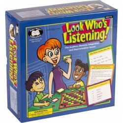 | Look Who's Listening® Auditory Memory Board Game (New Smaller Packaging) | Educational Learning Resource for Children $96.5...